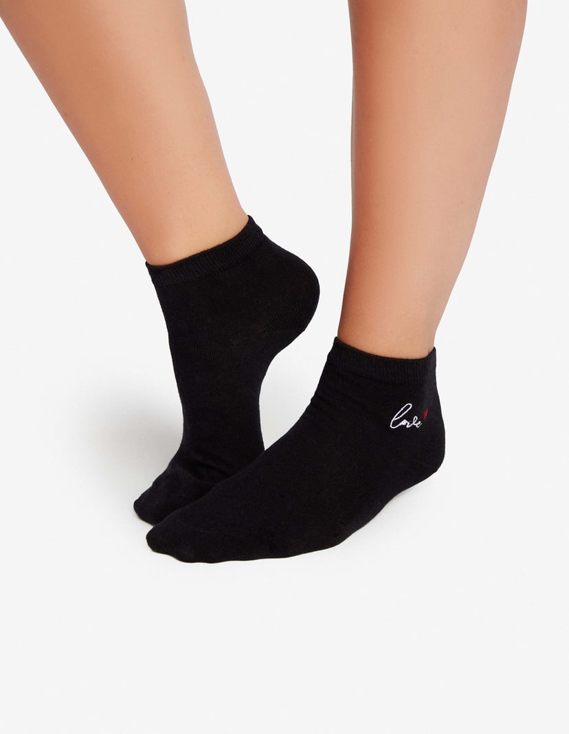 Socken (Doppelpack) Schwarz 2