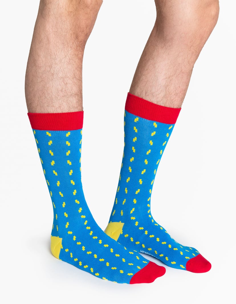 Socks Color Blue 1