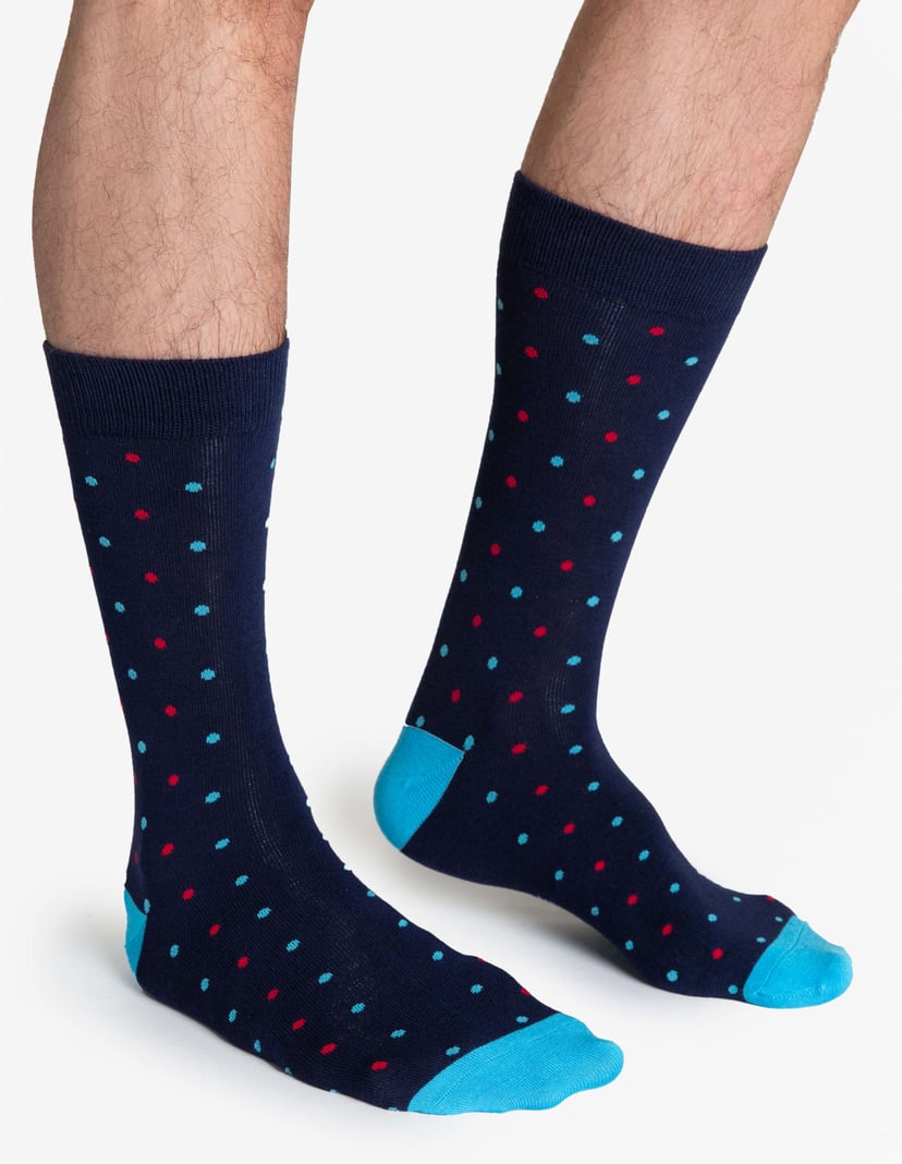 Skarpety Color granatowy 1