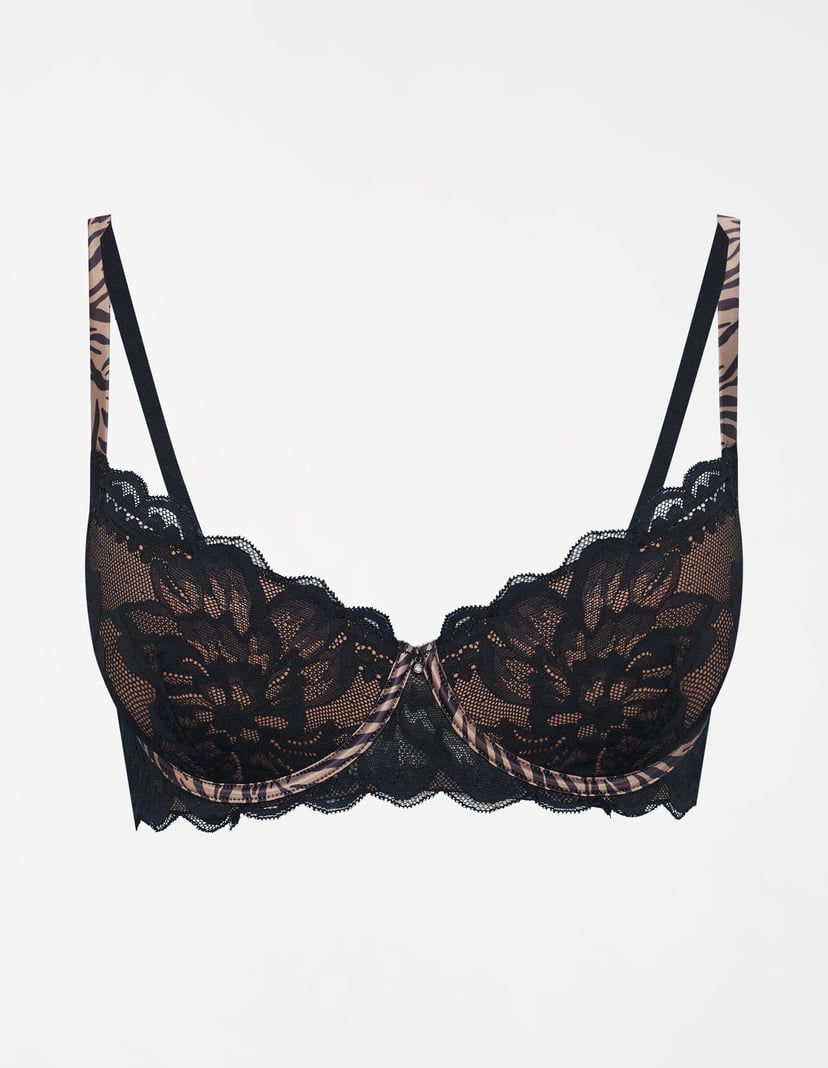 БЮСТГАЛЬТЕР PUSH-UP Safari Чорний 6