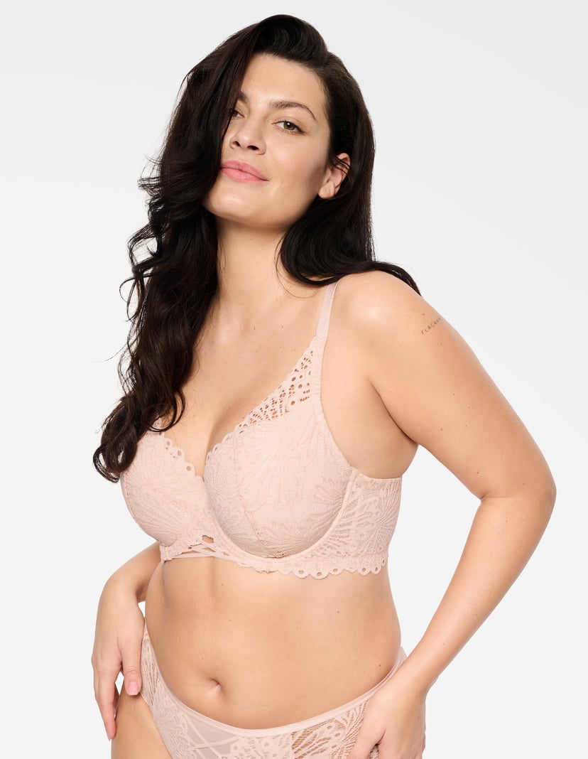PADDED BRA Star pink 1