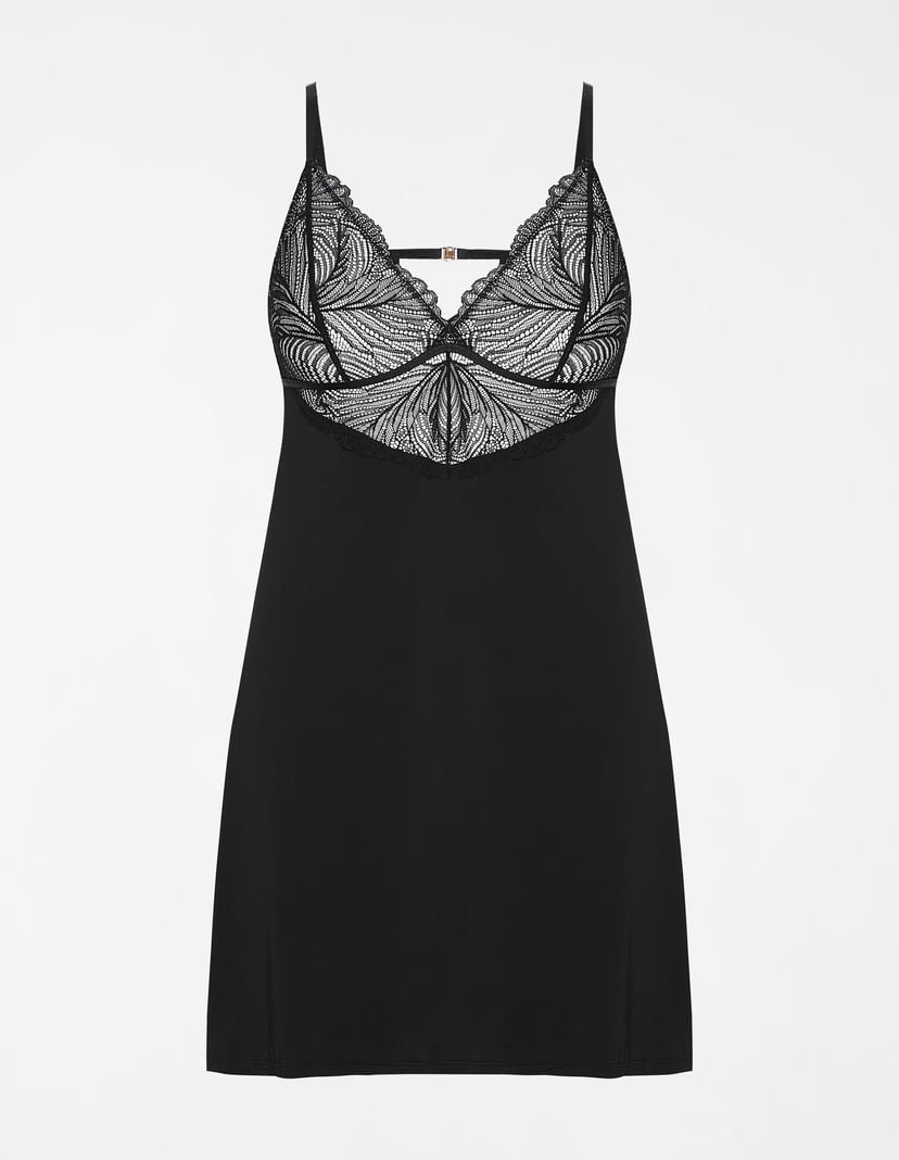 Nightdress Ulyana black and gold 6