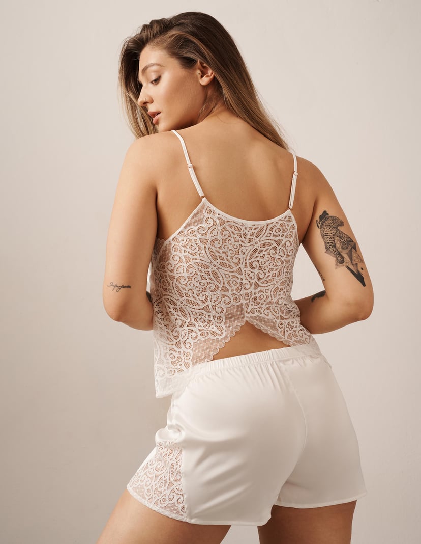 Pyjamas Wedding cream 3