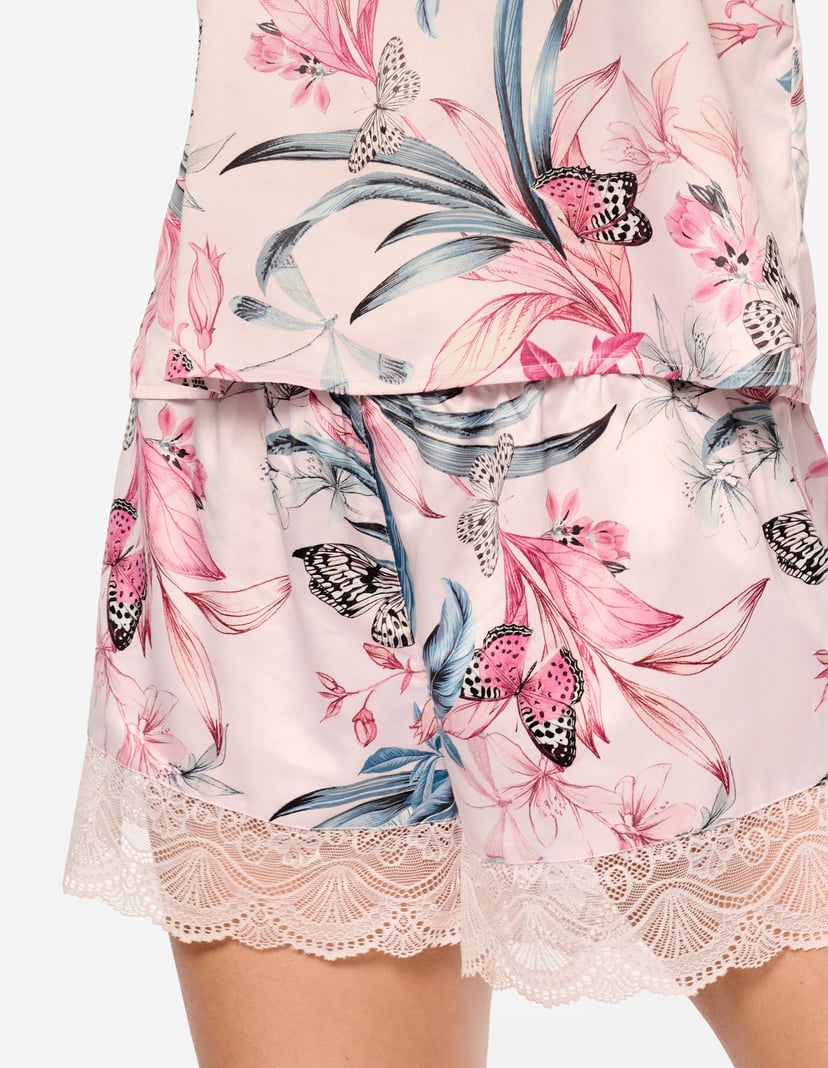 Piżama Wisteria różowy 4