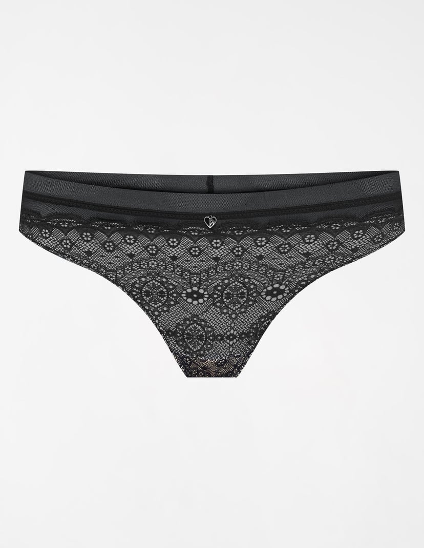 Thongs Sweety black and gold 6