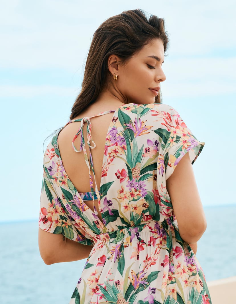 Sukienka Pineapple kremowy 2