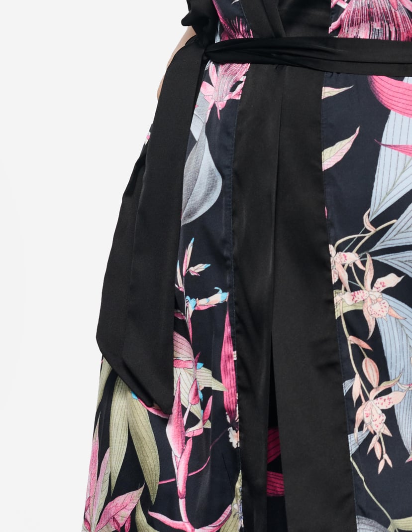 Dressing-gown Wildflower Black 3
