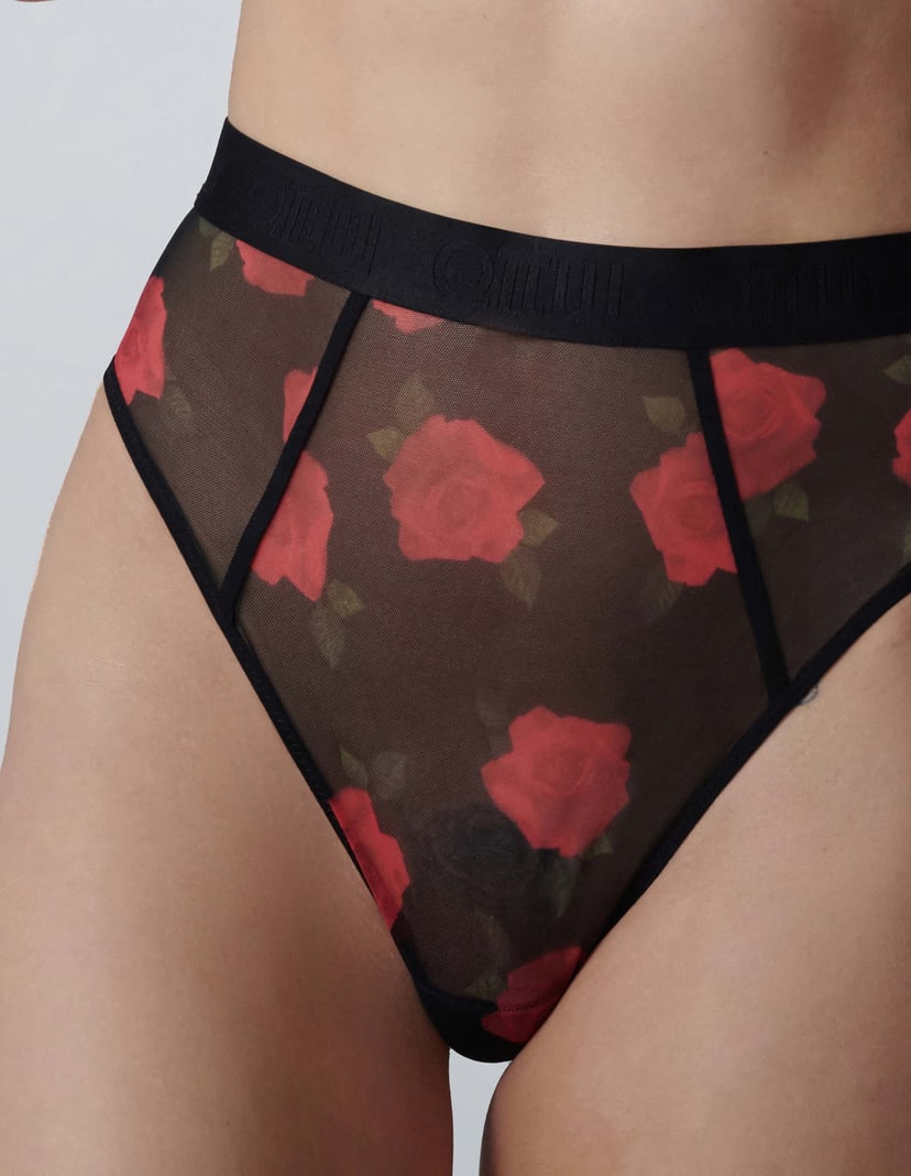 High-waisted briefs Romantica Robert Kupisz X ESOTIQ Black 3