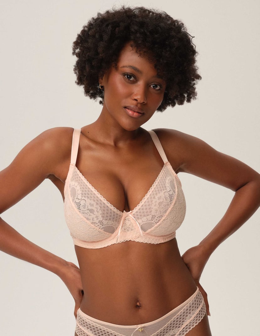 Soft bra Nerina pink 1