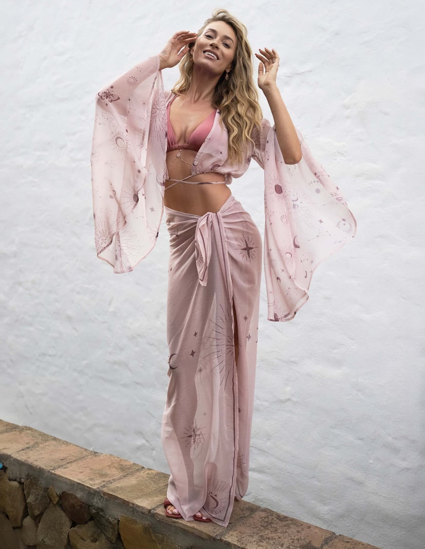 Triangle bikini top Lunar brown 2