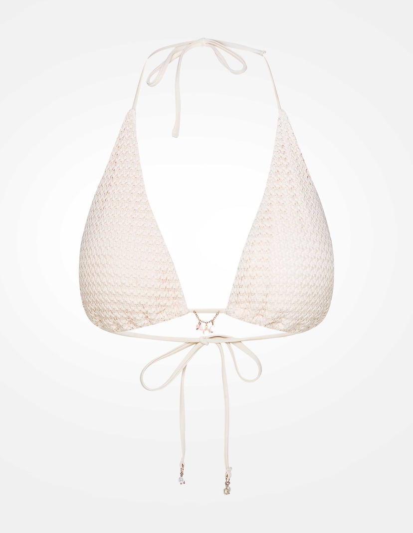 Triangle bikini top Eisley cream 12