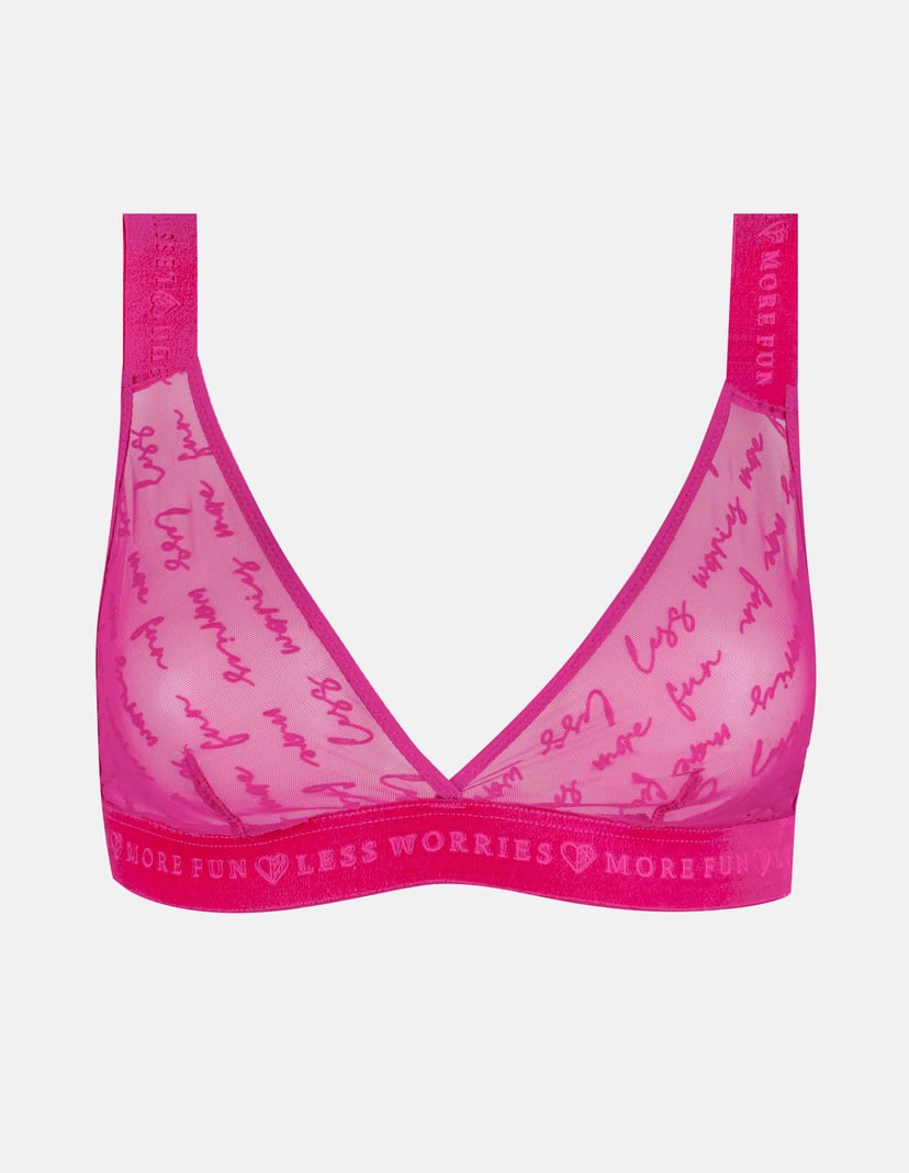 Triangle bra Naomy pink 6