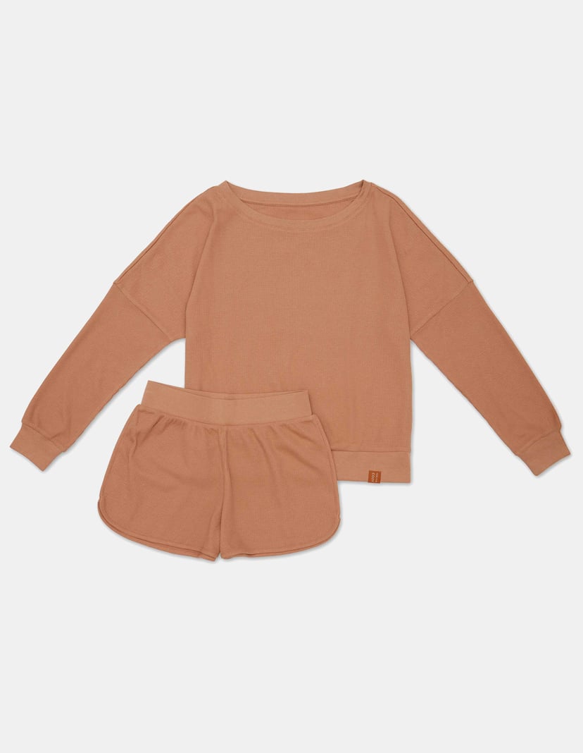 Ladies set Dessert brown 6