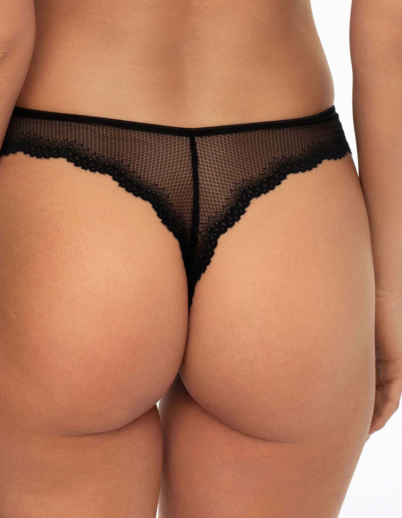 Thongs Notice black and gold 4