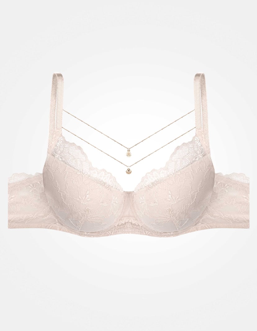 Biustonosz push-up Netsi beżowy 6