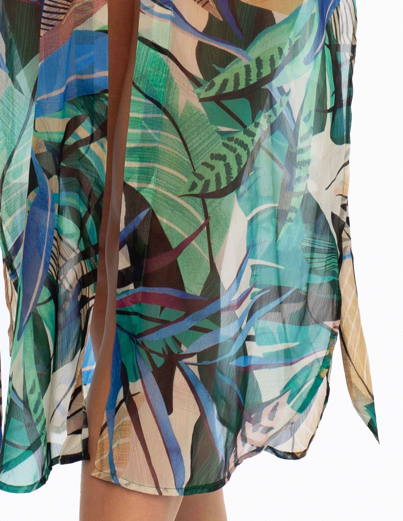 Szlafrok plażowy Planthea zielony 5