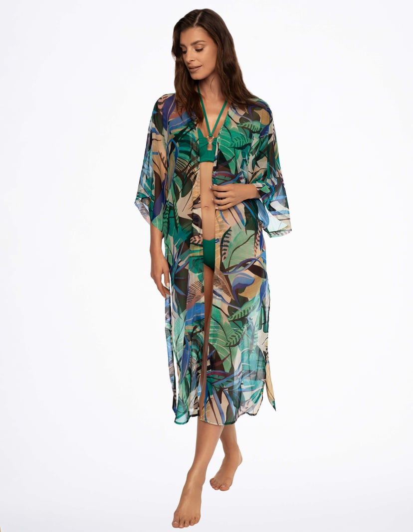 Szlafrok plażowy Planthea zielony 6