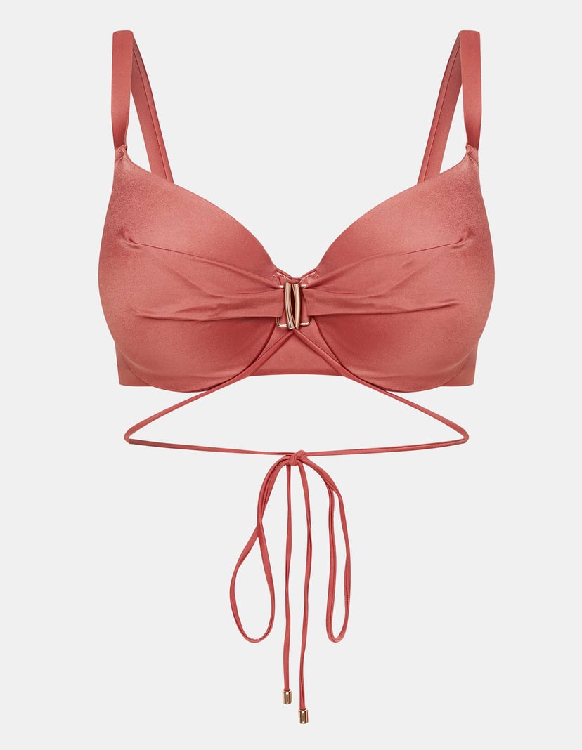 Góra od bikini usztywniana Thea brązowy 6