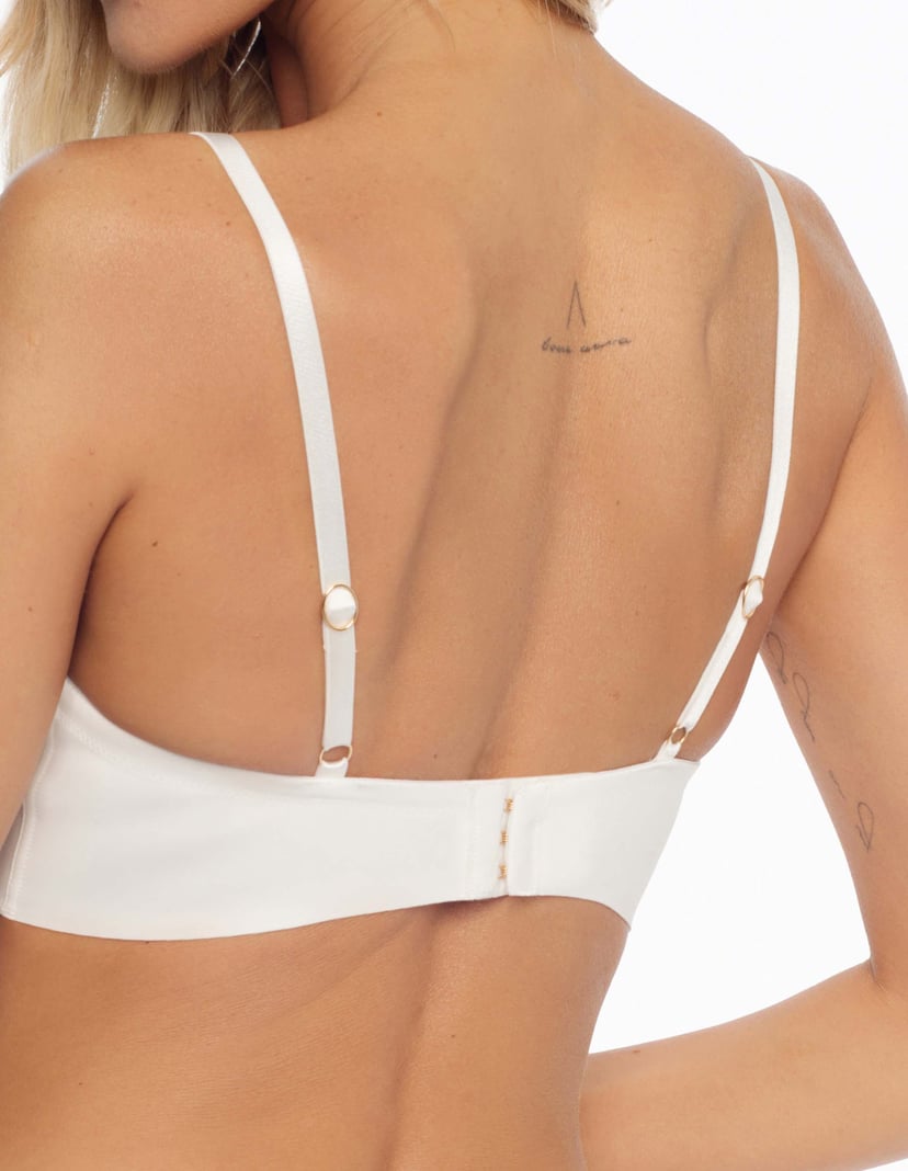 Бюстгальтер з трикутними чашками Intro Білий 4