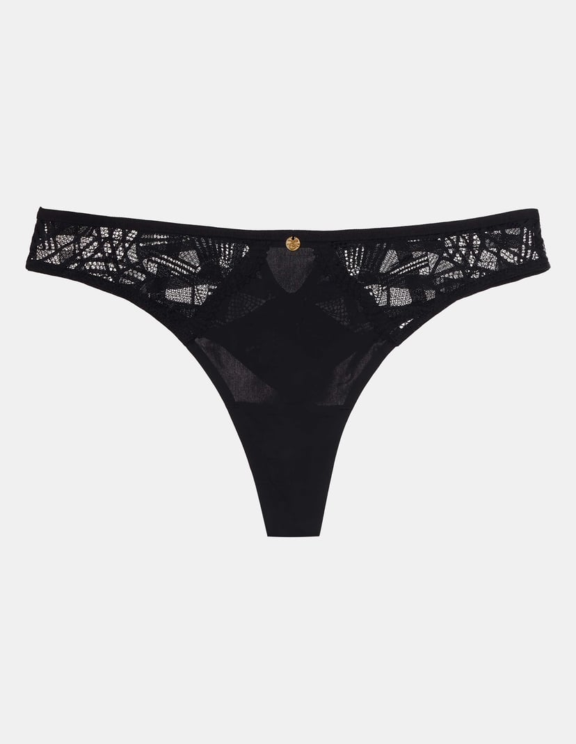 Thongs Intro black and gold 6