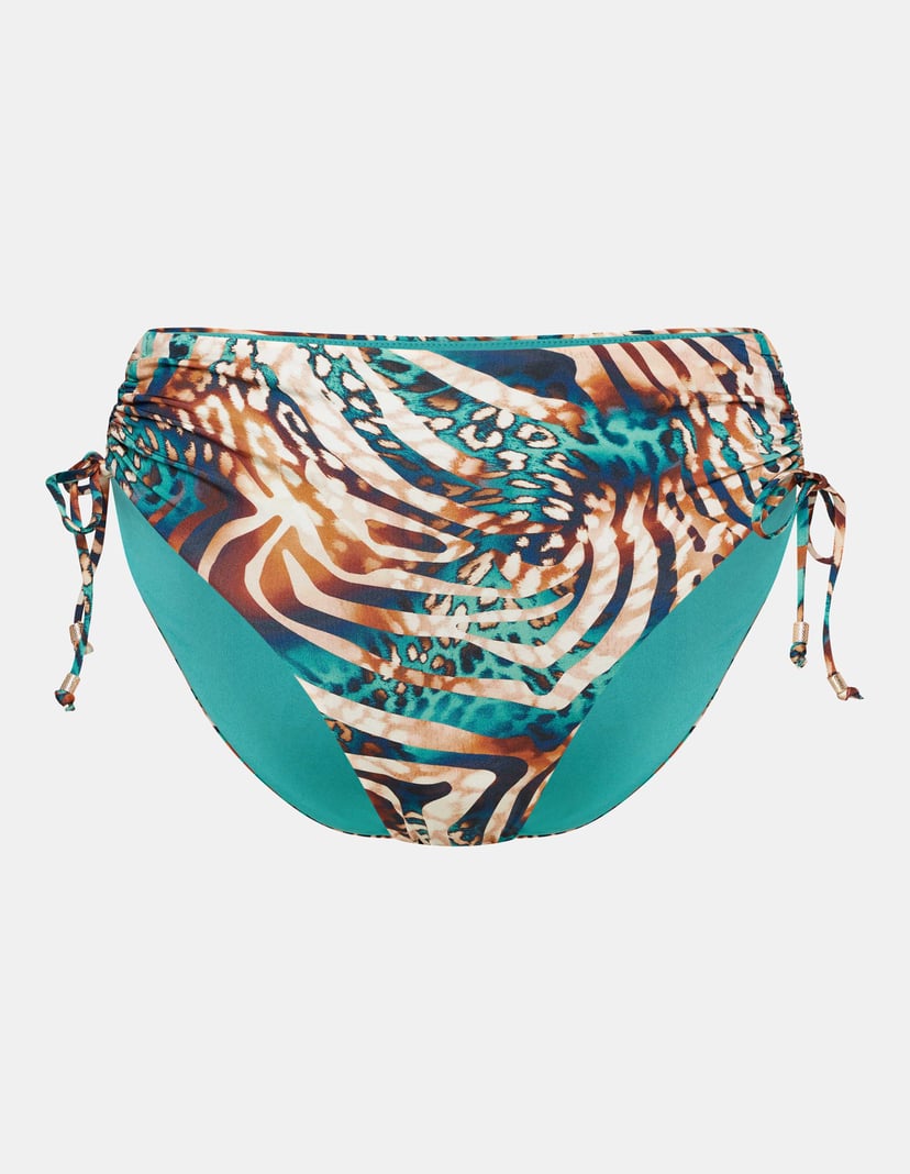 High-waisted bikini bottoms  Deliciosa Green 6