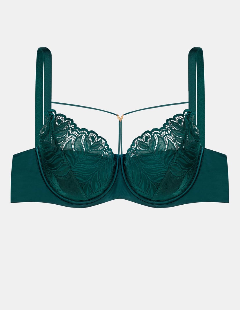 Padded bra Korin dark green 6