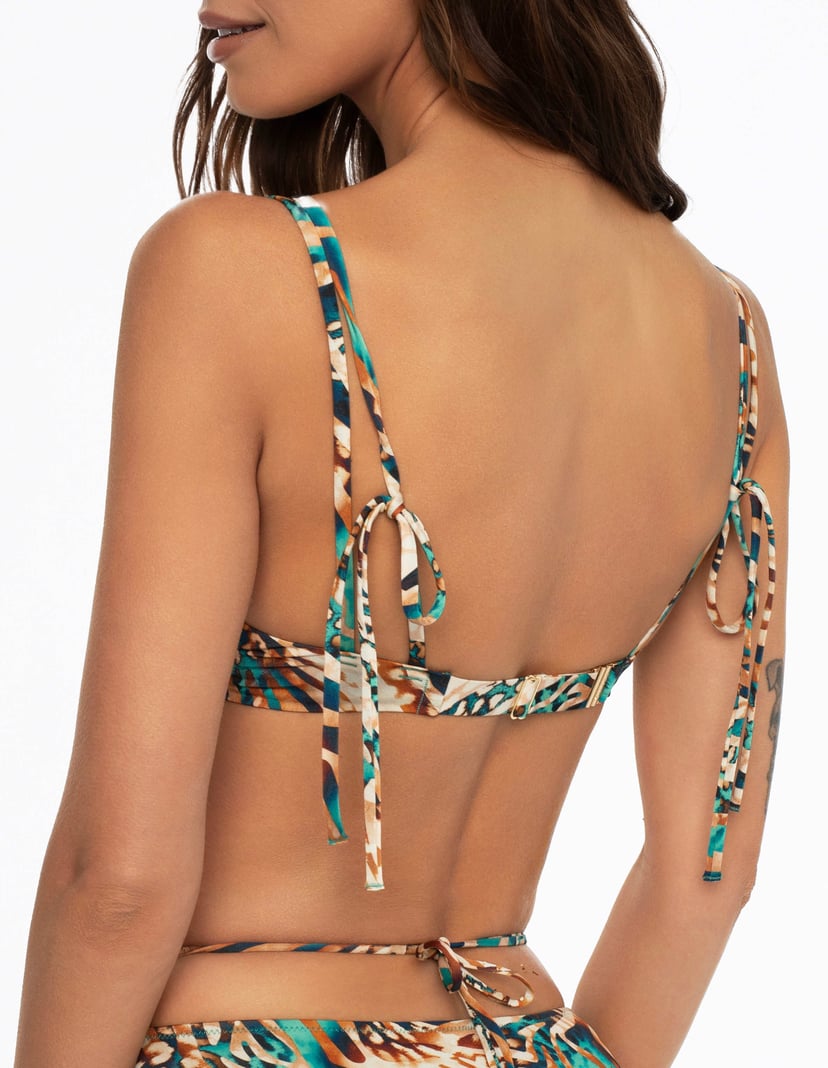 Góra od bikini usztywniana Deliciosa zielony 4
