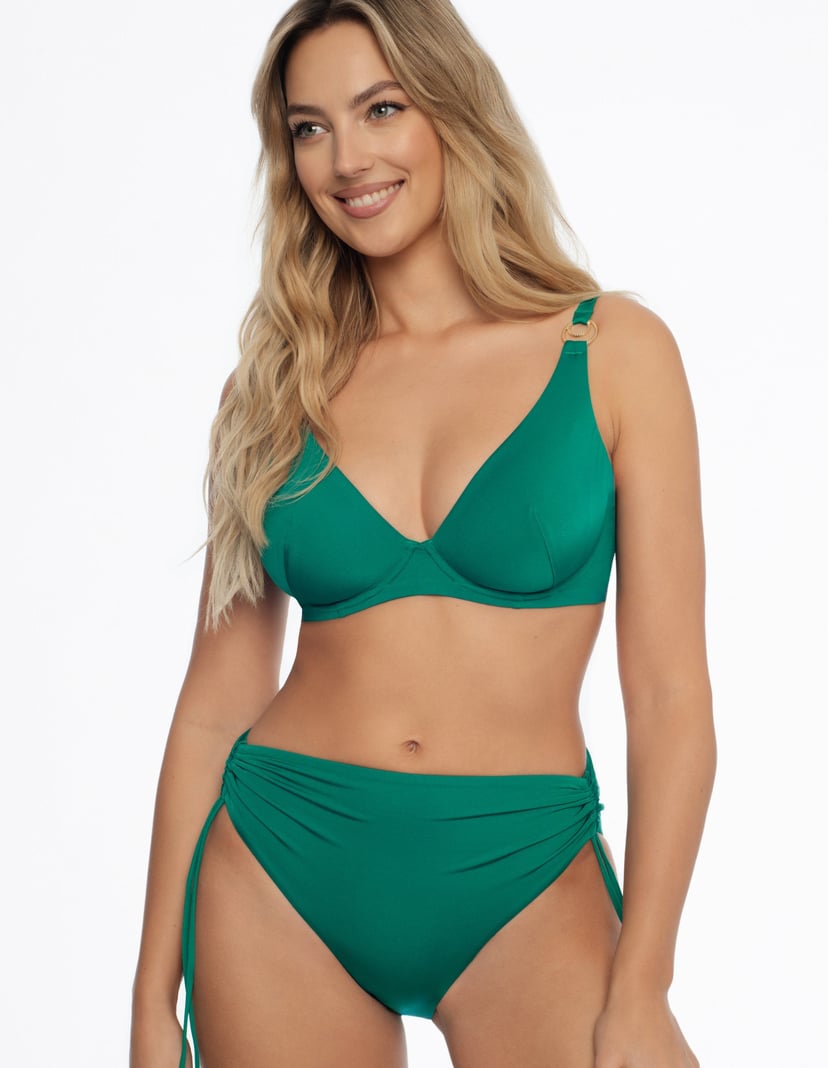 Soft bikini top Deliciosa Green 1