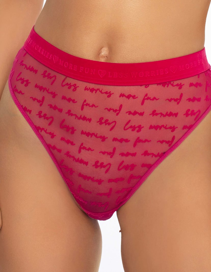 High-waisted briefs Naomy pink 4