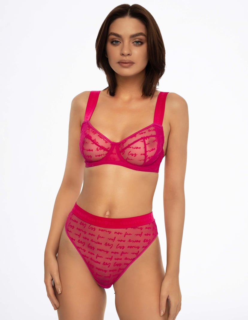 High-waisted briefs Naomy pink 6