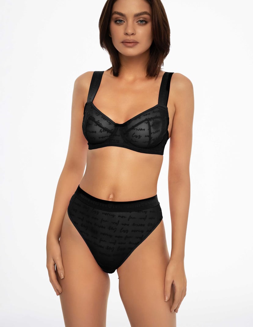 High-waisted briefs Naomy Black 2