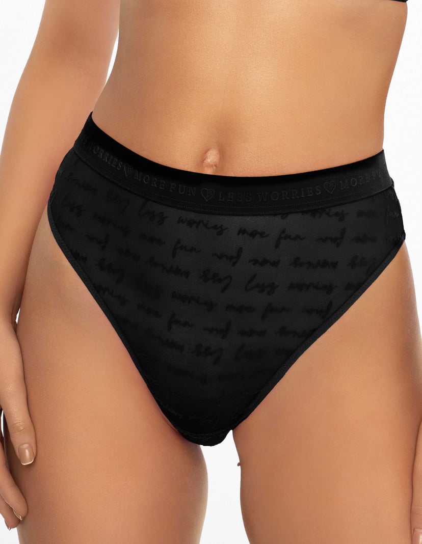 High-waisted briefs Naomy Black 4