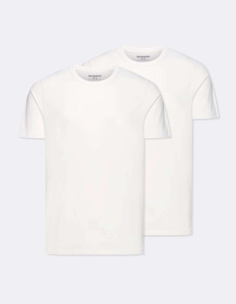 T-shirt Assign 2-pack White 6