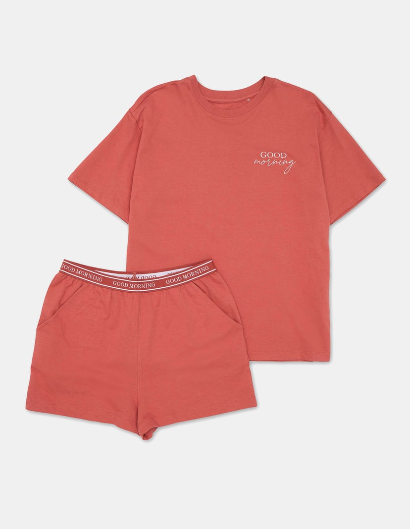 Piżama Abstract pink 7