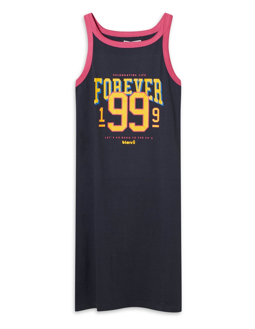 Koszula nocna Bloovii Forever темно-синій 5