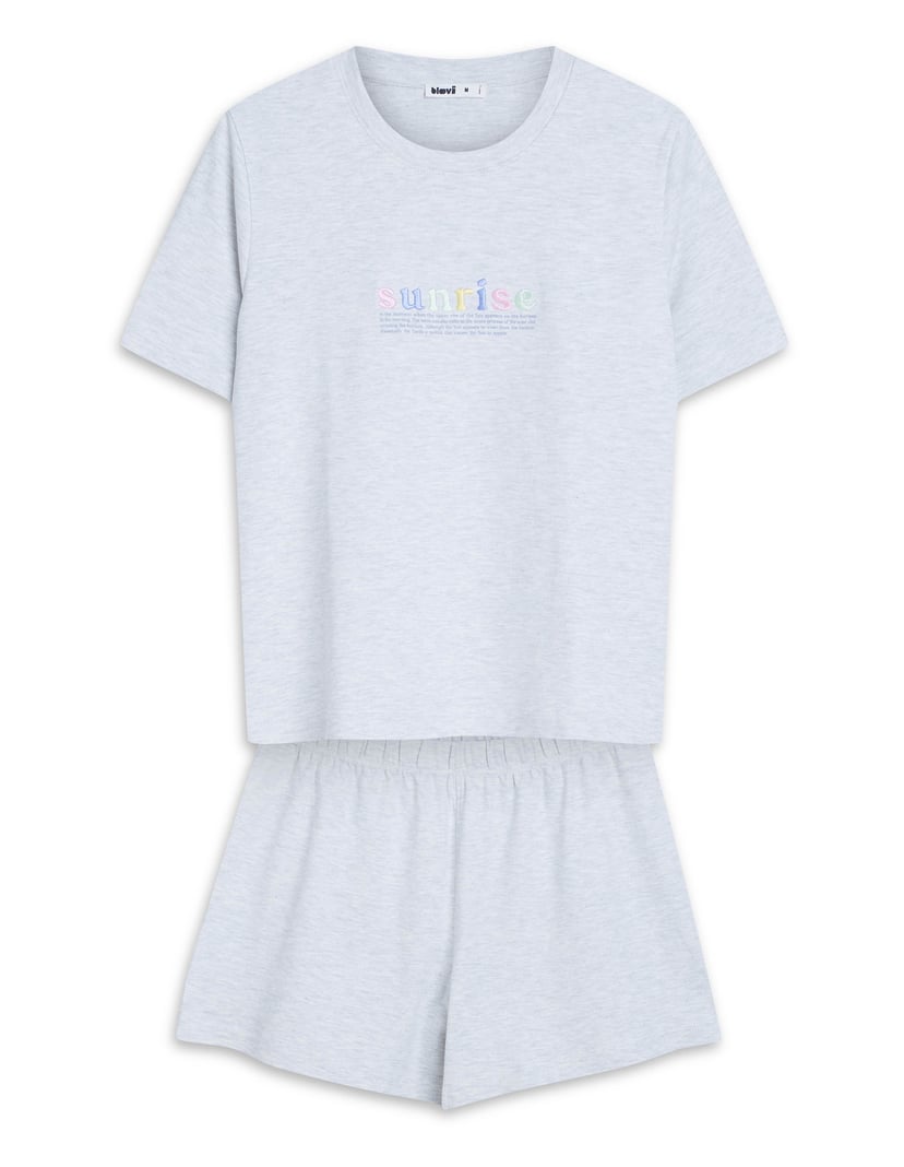 Pyjamas Bloovii Mirise Grey 6