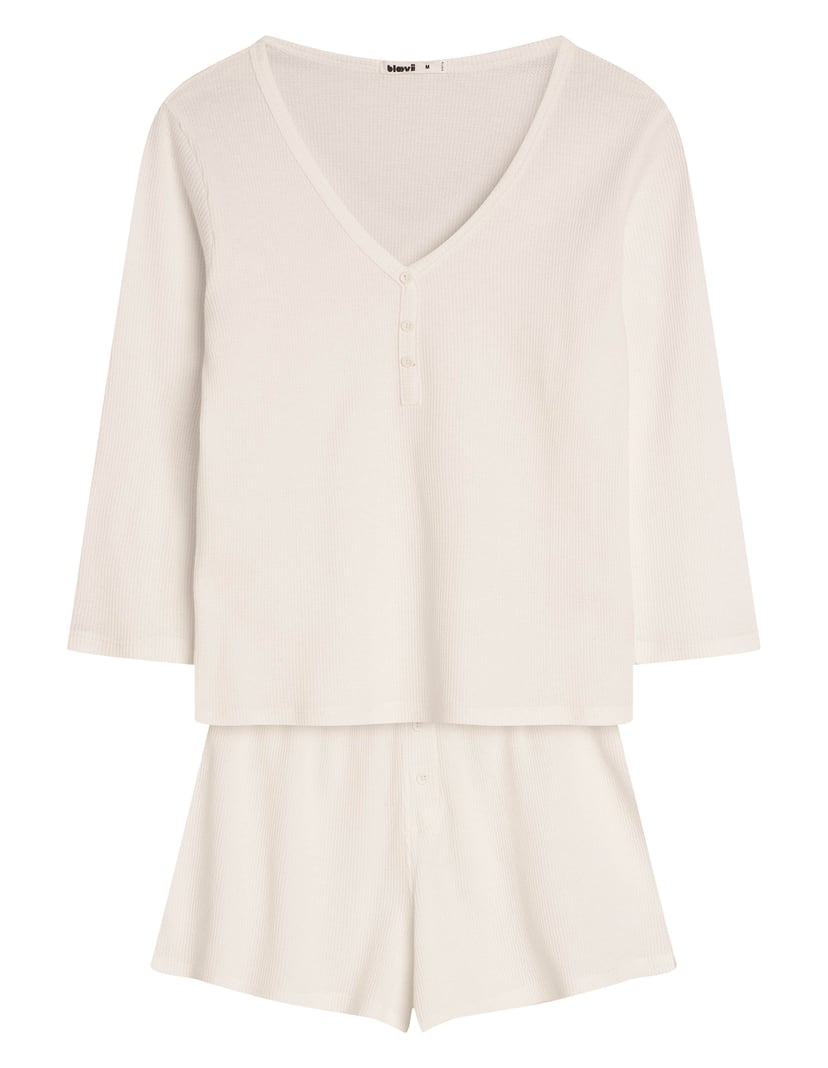 Pyjamas Bloovii Vaffle cream 6