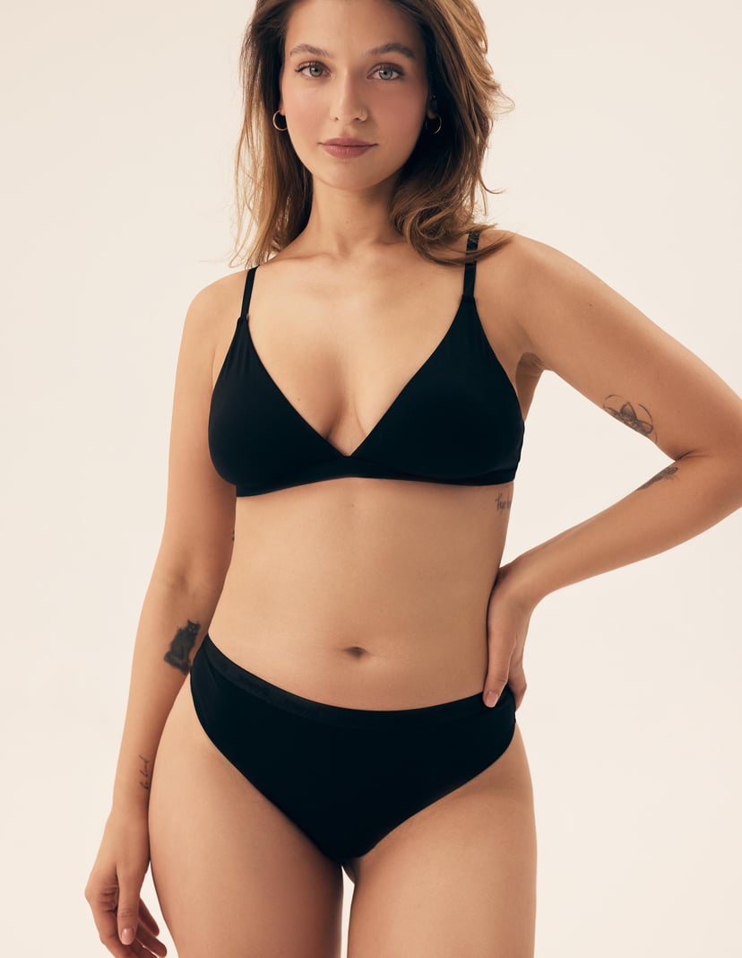 Bralette Bloovii Lacteem Black 1
