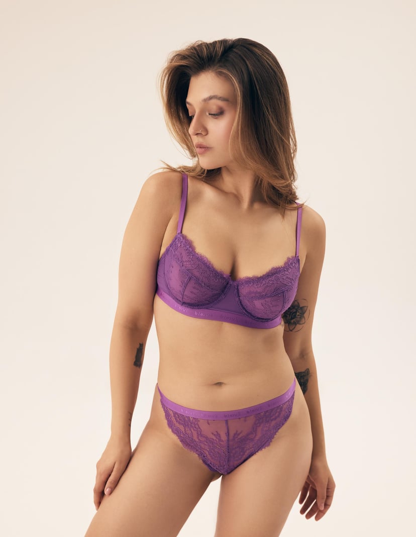 Soft bra Bloovii Ocrissa Violet 9