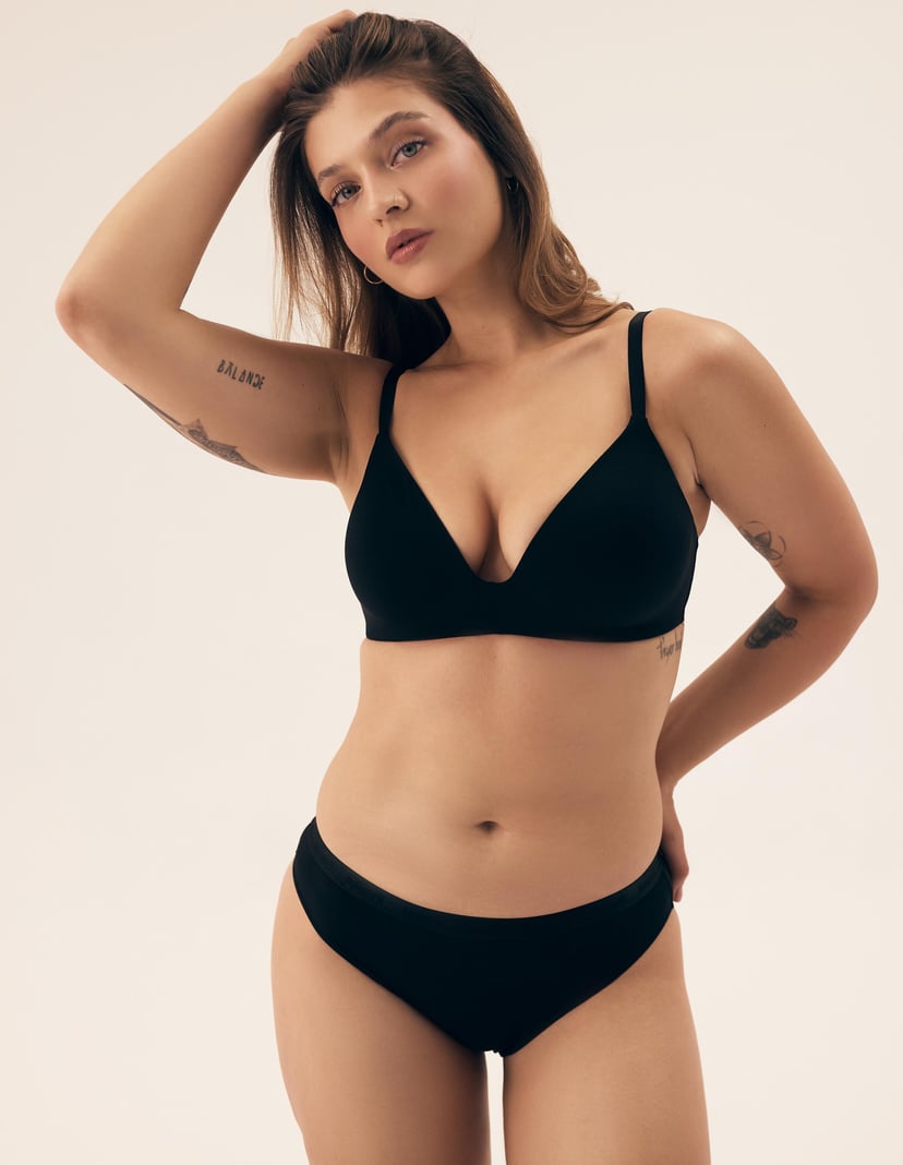 Biustonosz usztywniany Bloovii Lacteem Чорний 8