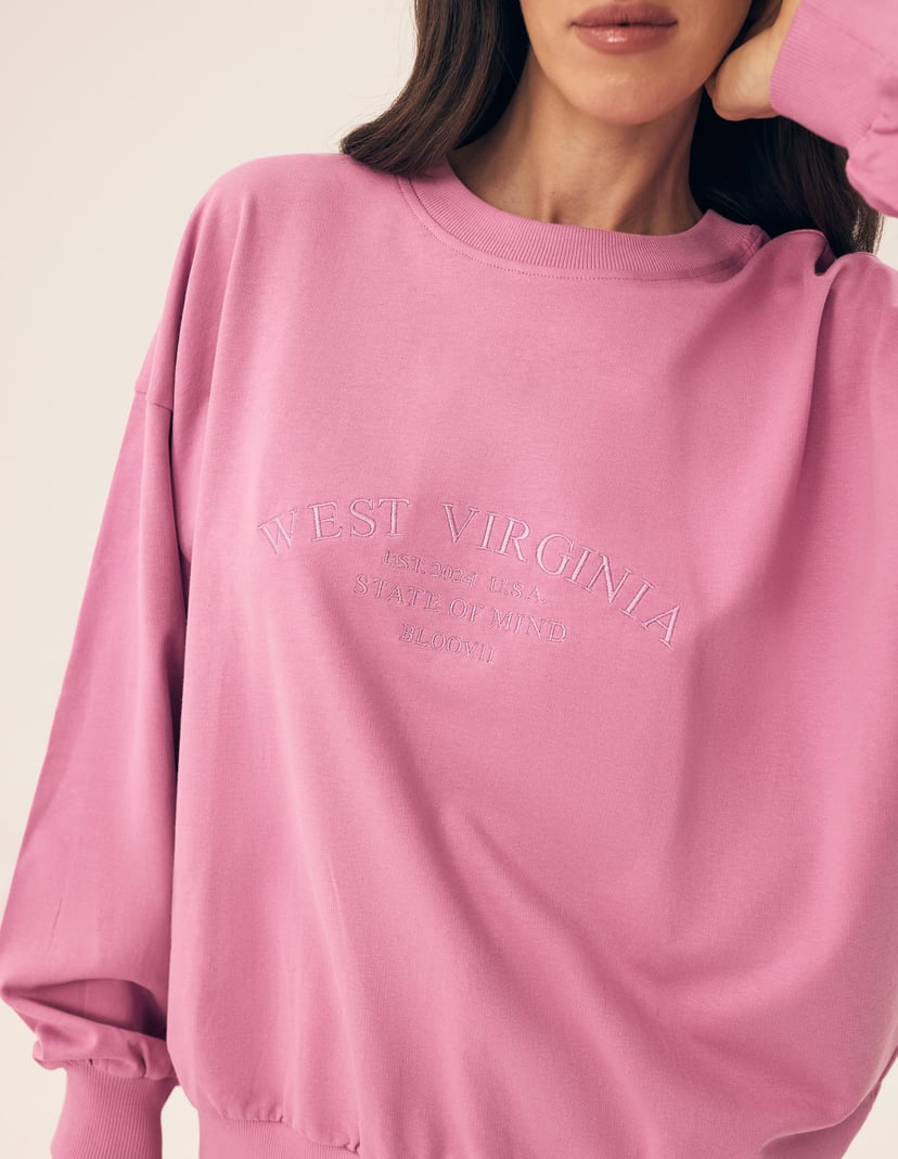 Sweatshirt Bloovii Mindset pink 3