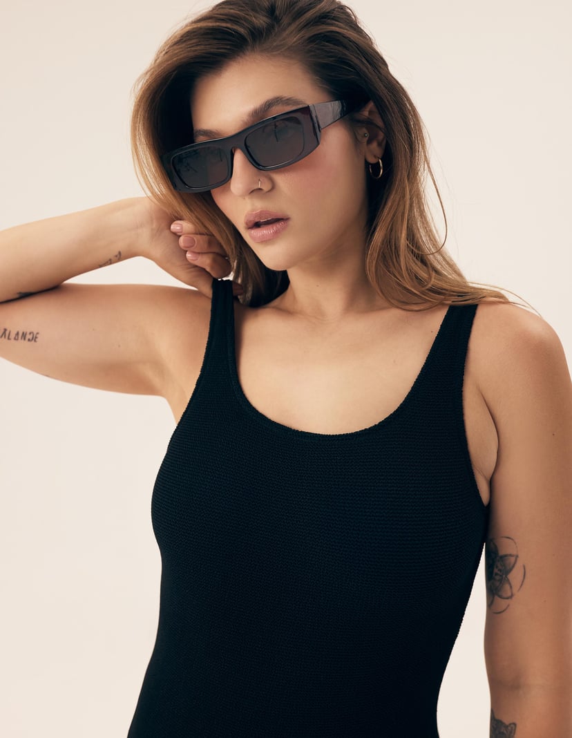 One-piece swimsuit Bloovii Sunnyday Black 6