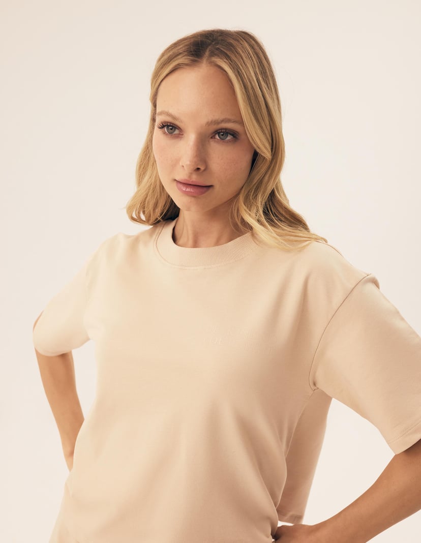 Koszulka Bloovii Menola бежевий 2