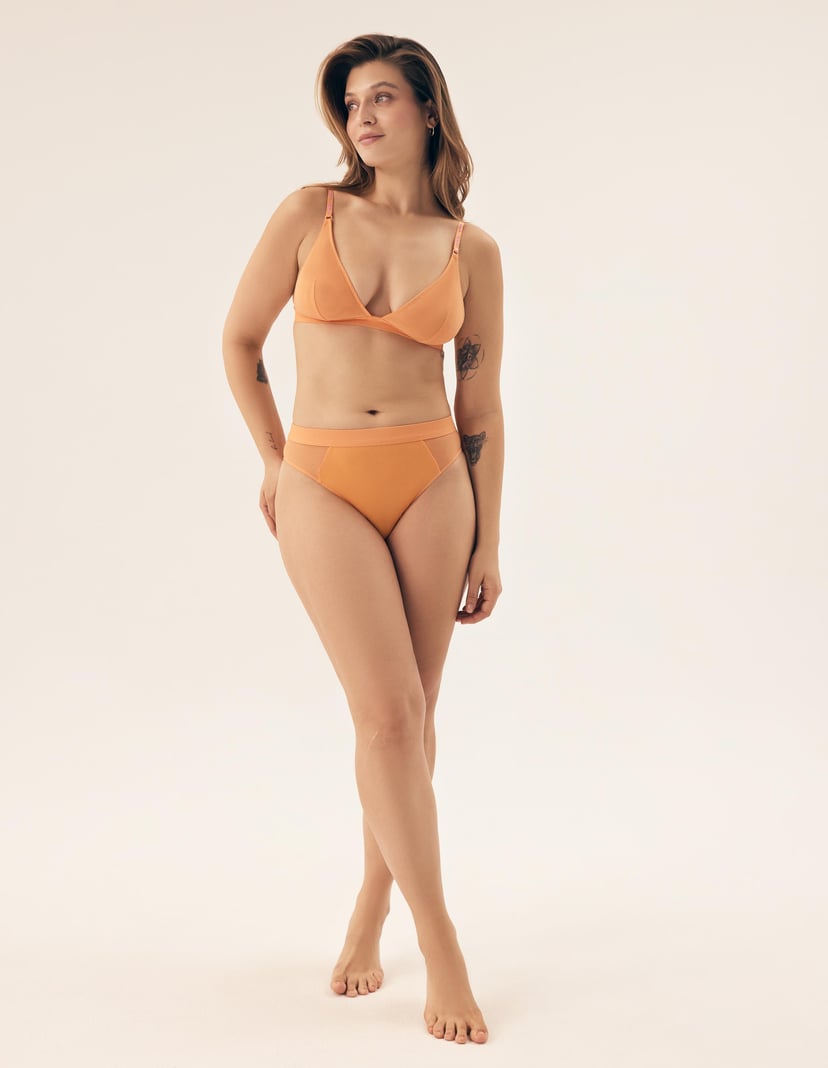 High-waisted paites Bloovii Saoui Orange 8