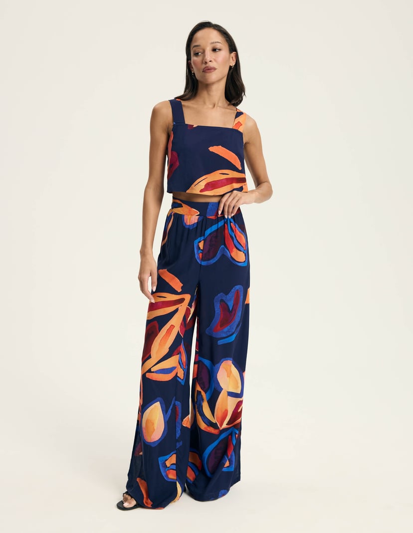 Trousers Papaya navy 5