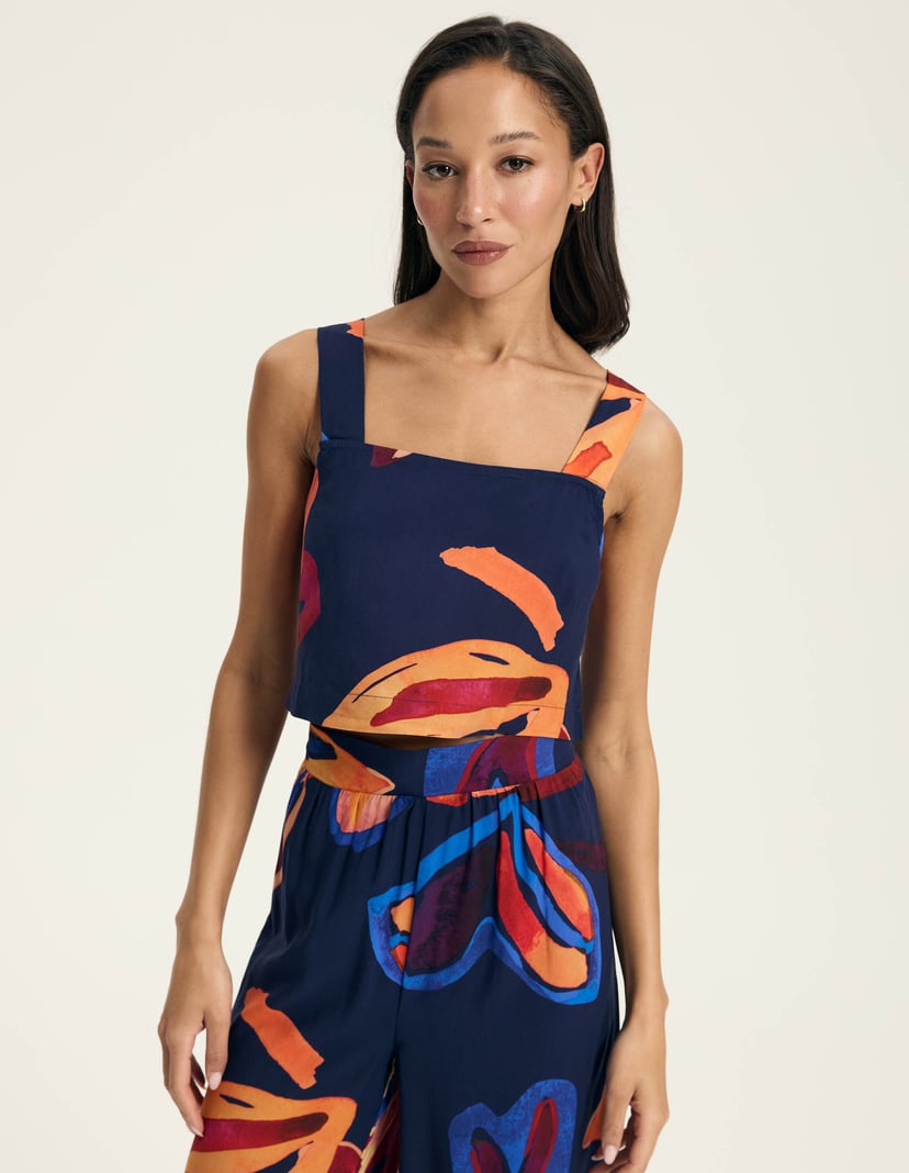 Top Papaya navy 2