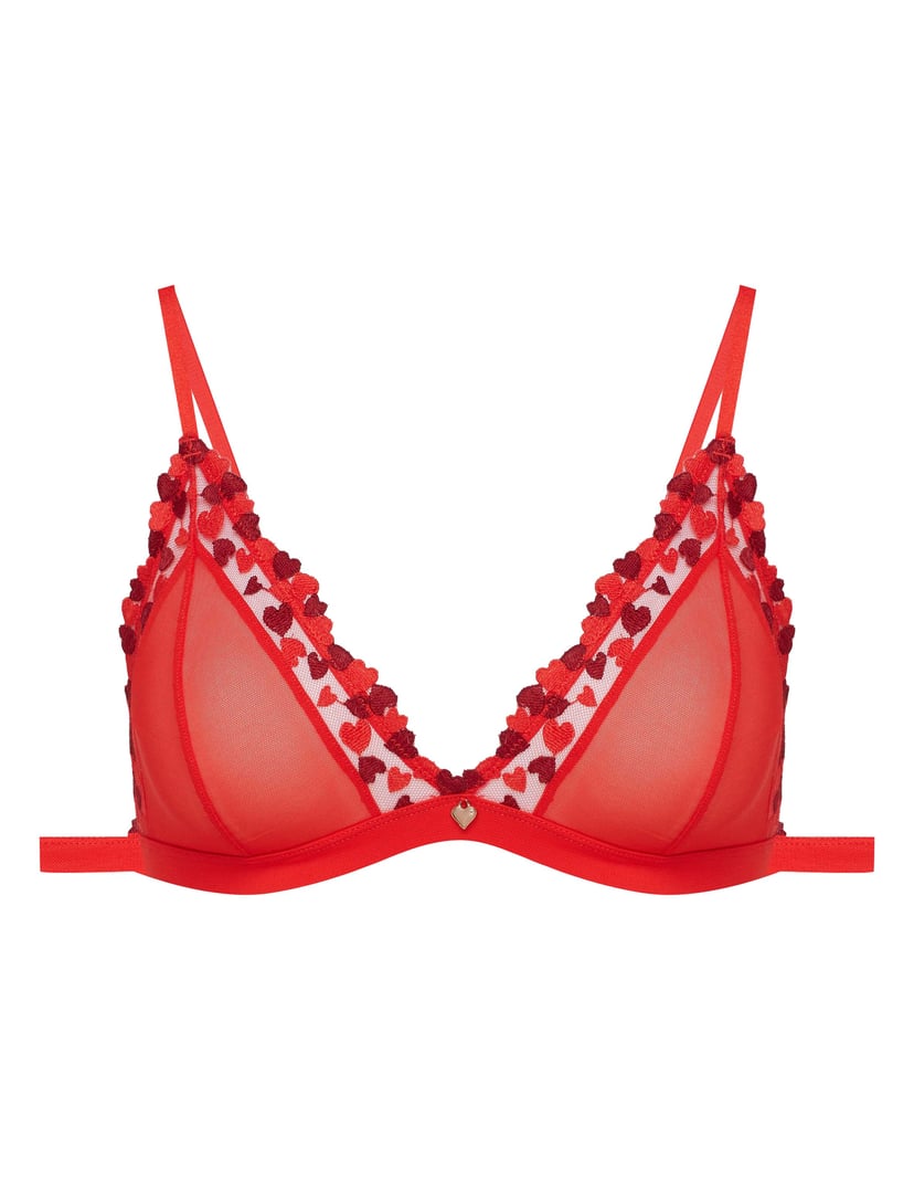 Triangle bra Zoee Red 6