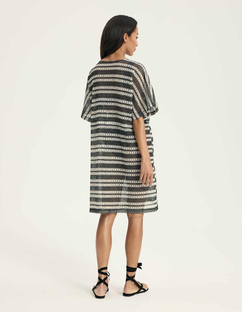 Beach robe Felicita Black 4