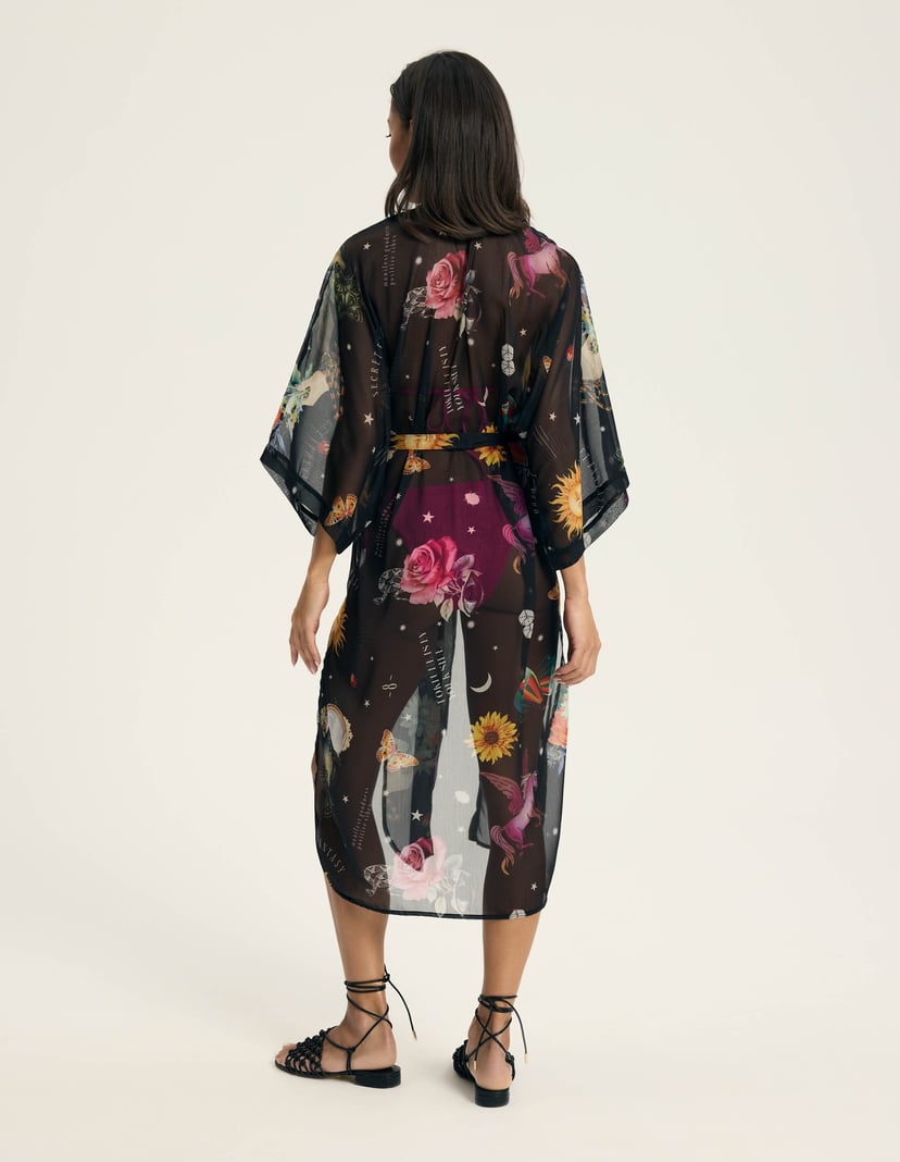 Beach robe Harlay Black 4