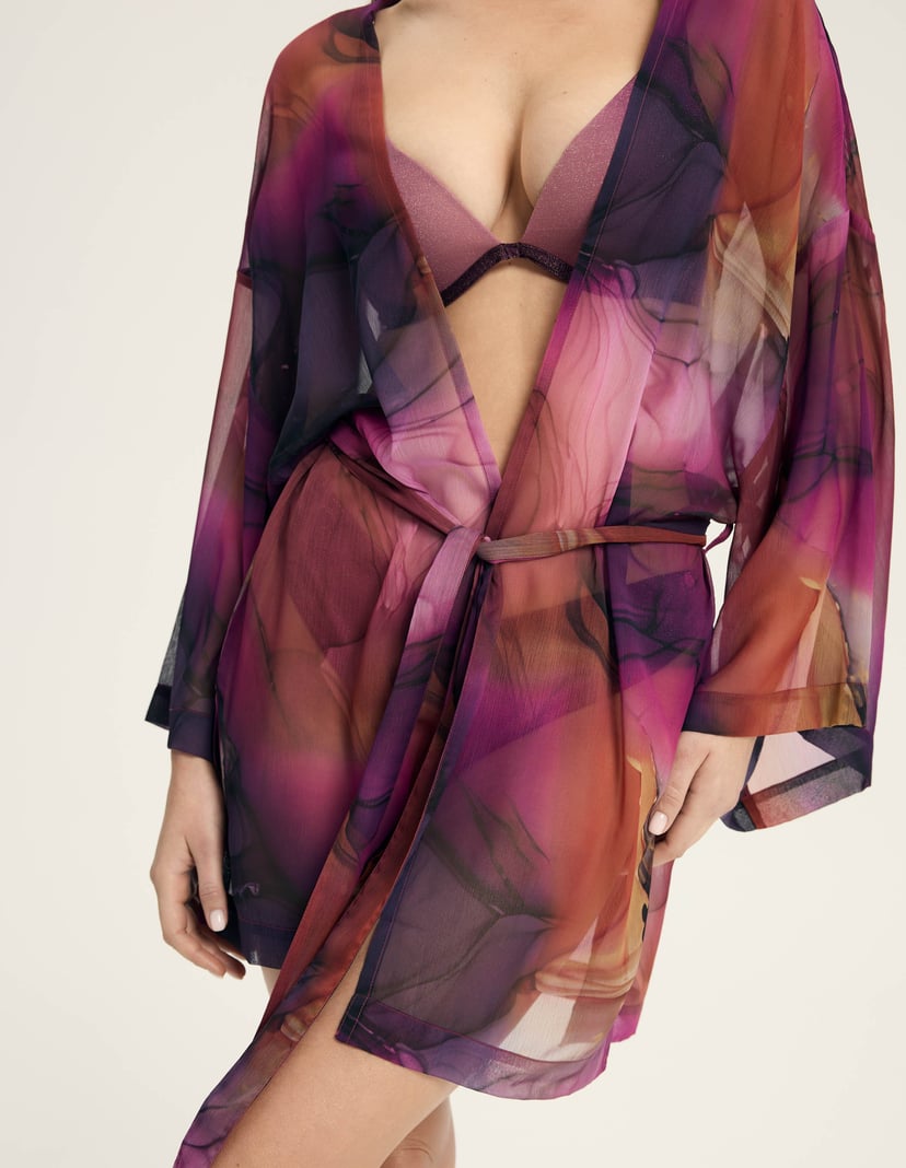 Beach robe Tango Violet 2